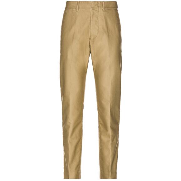 Tom Ford 'Japanese' Tan Cotton Cotton Chino Pant Size 32 - NWT - Picture 1 of 4